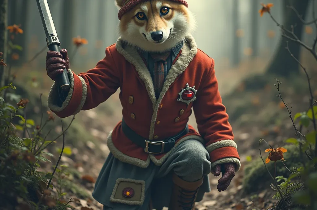 Wanderer pausiert auf Themenweg und beobachtet achtsam die Natur