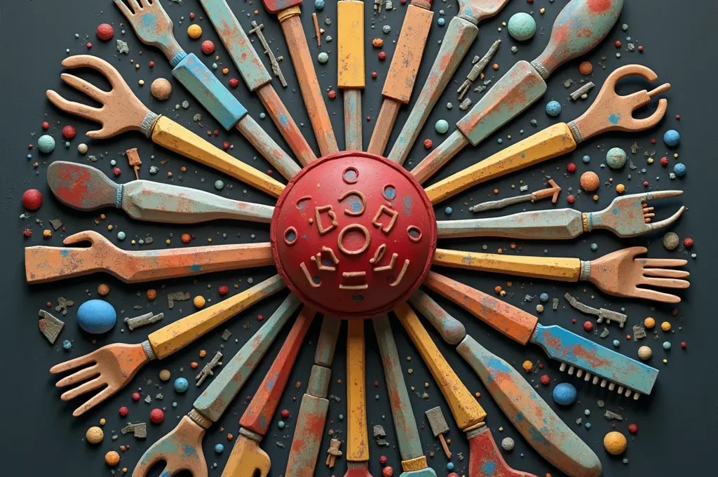 Drei Trainingsmethoden HIIT Krafttraining und polarisiertes Training visualisiert