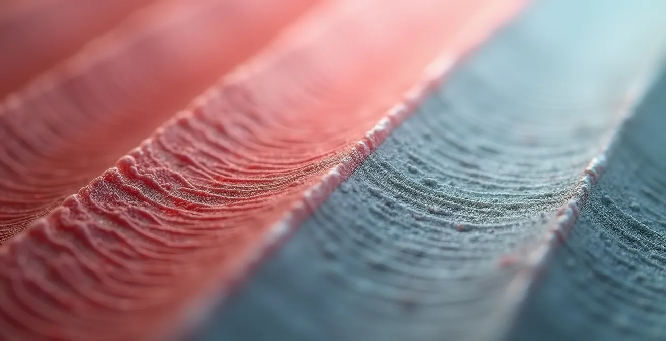 Zeitliche Entwicklung verschiedener Trainingsanpassungen visualisiert